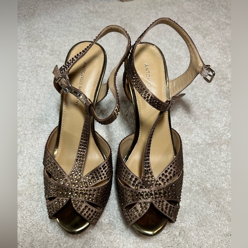 Antonio Melani Peep Toe Heels